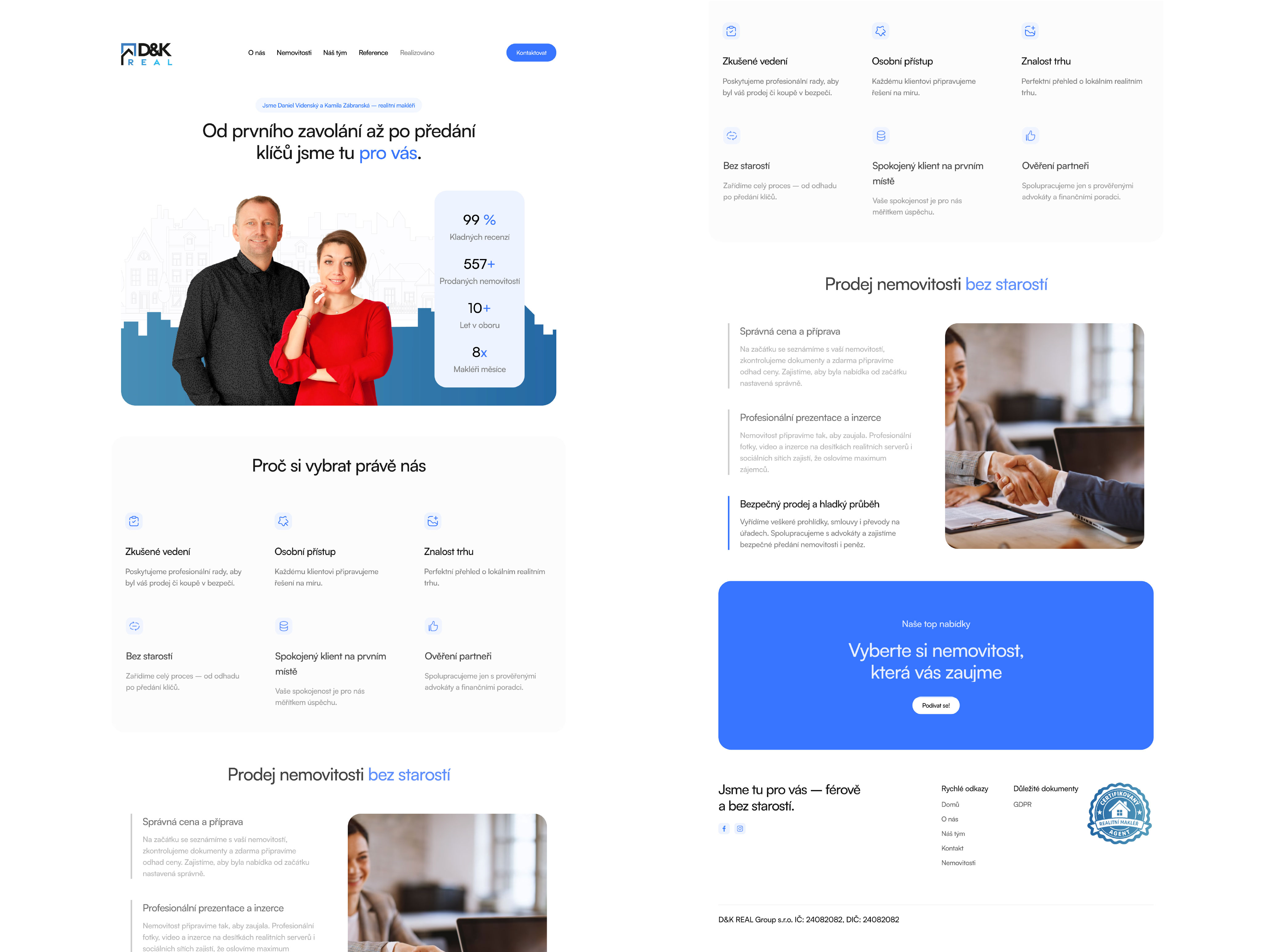 D&K Real Group — Web & Identity